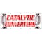 Signmission CATALYTIC CONVERTERS BANNER SIGN inspection asci auto cars repair a/c B-120 Catalytic Converters - alternate 1